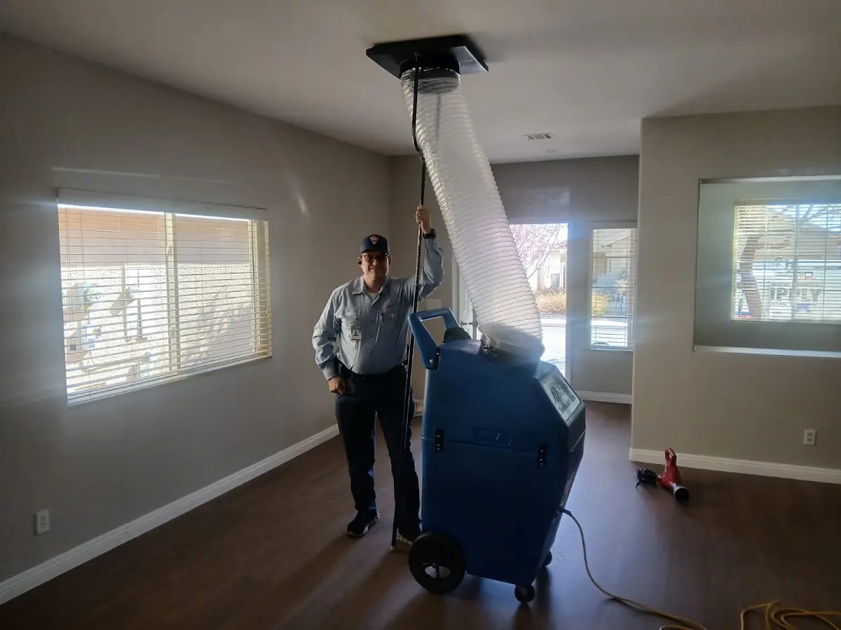 Professional Dryer Vent Cleaning work inside a Brush home